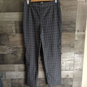Dana Buchman BLK/White pants M